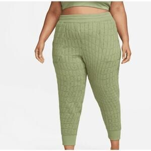Nike Yoga Therma FIT Luxe Reversible Fleece Pants sage green XL